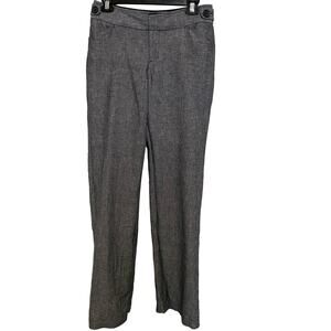 Banana Republic Pants Jackson Fit Gray Linen Blend Women's Size 2